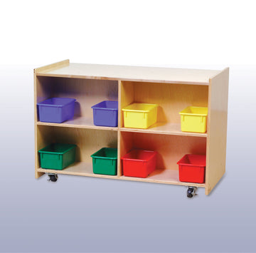 double-sided mobile storage unit