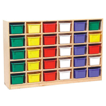 30-Hole Cubby Storage Unit