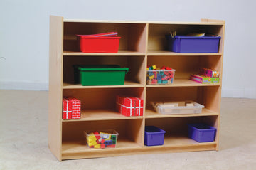 mobile deep shelf storage