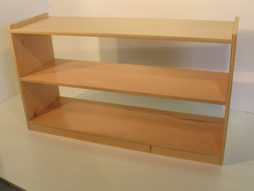 Montessori 2 Tier Shelf Open Back