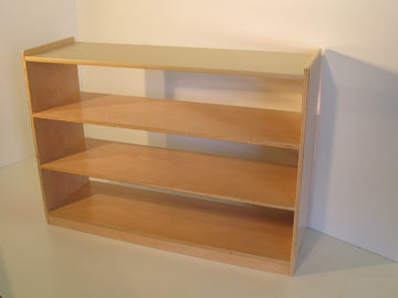 Montessori 3 Tier Shelf Open Back