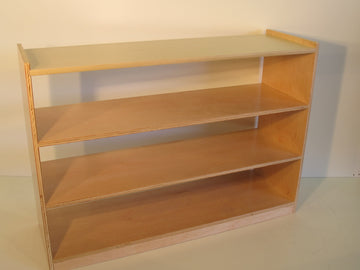 Montessori 3 Tier Shelf Open Back