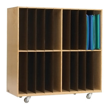 Double-Duty Mat Storage Unit