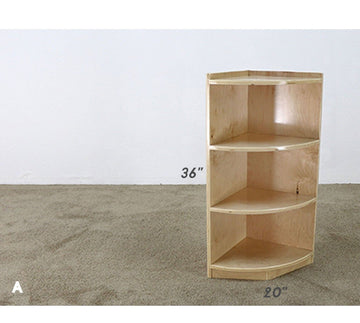 End Corner Shelf Unit