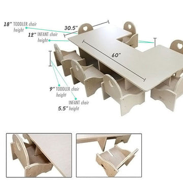 Infant & Toddler Feeding Table