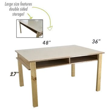 Hidden Storage Table